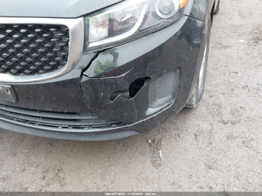 2017 Kia Sedona Lx VIN: KNDMB5C16H6241244 Lot: 43774018