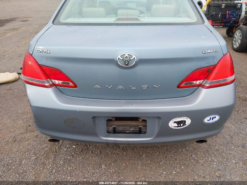 2007 Toyota Avalon Limited VIN: 4T1BK36B17U168449 Lot: 43774027