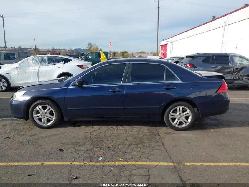 2006 Honda Accord 2.4 Se VIN: 1HGCM56306A128680 Lot: 43774041