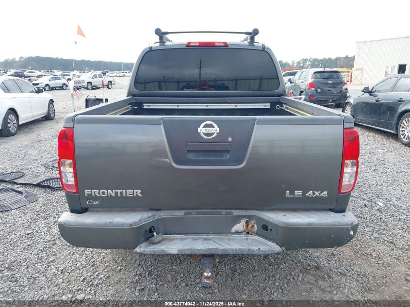 2005 Nissan Frontier Le VIN: 1N6AD07W35C439232 Lot: 43774042