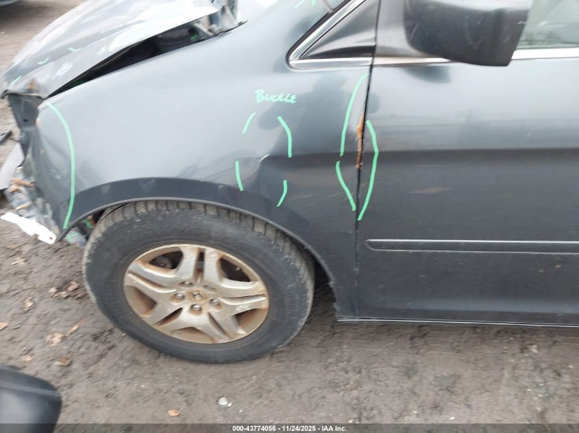 2006 Honda Odyssey Ex-L VIN: 5FNRL38656B434711 Lot: 43774056