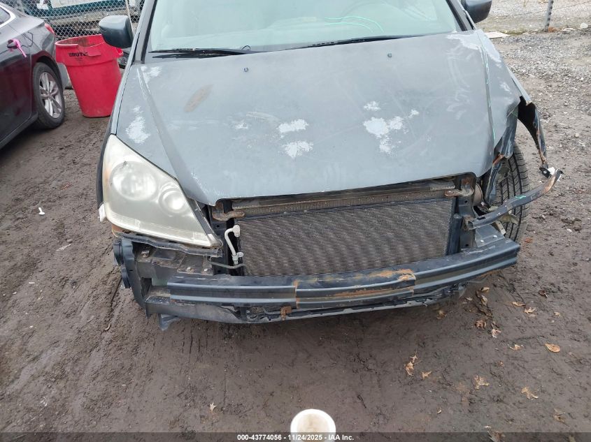 2006 Honda Odyssey Ex-L VIN: 5FNRL38656B434711 Lot: 43774056