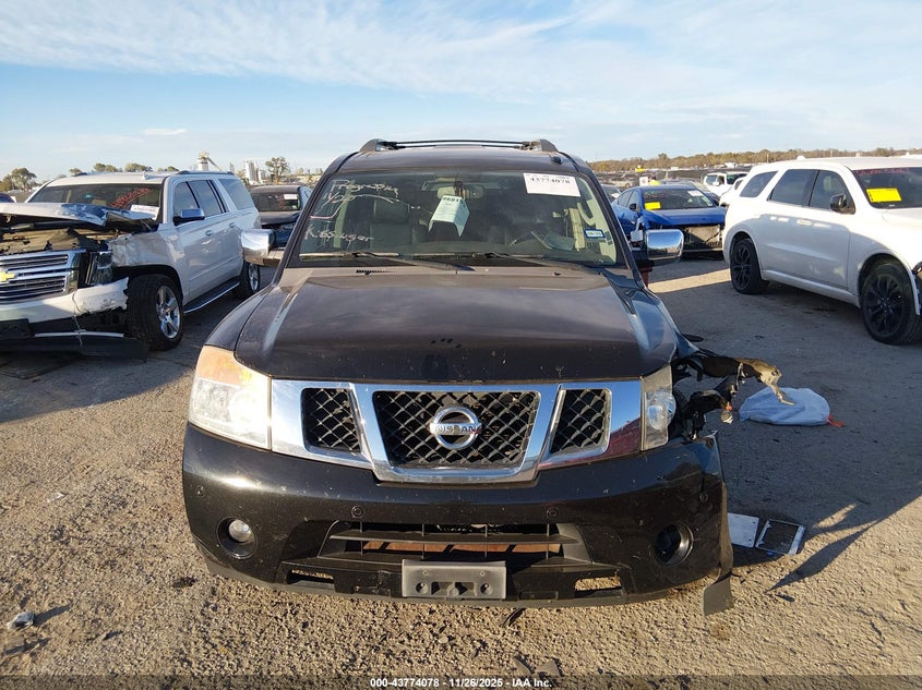 2009 Nissan Armada Le VIN: 5N1BA08D09N606777 Lot: 43774078