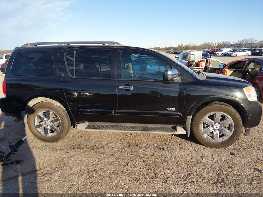 2009 Nissan Armada Le VIN: 5N1BA08D09N606777 Lot: 43774078