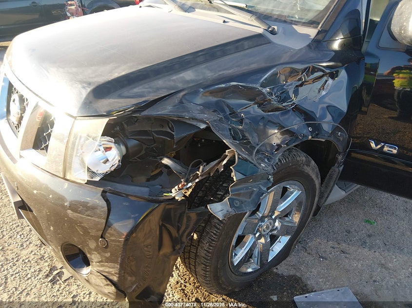 2009 Nissan Armada Le VIN: 5N1BA08D09N606777 Lot: 43774078