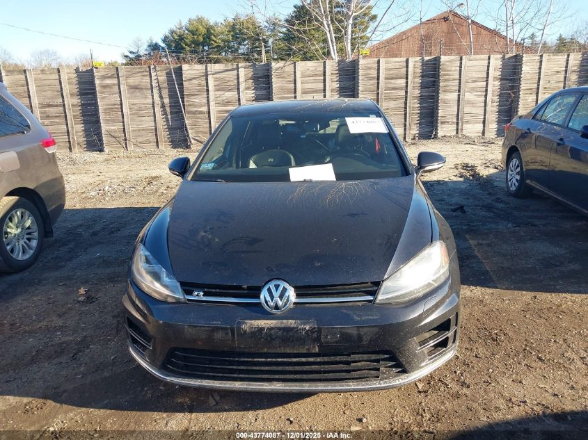 2015 Volkswagen Golf R 4-Door VIN: WVWLF7AU0FW274262 Lot: 43774087