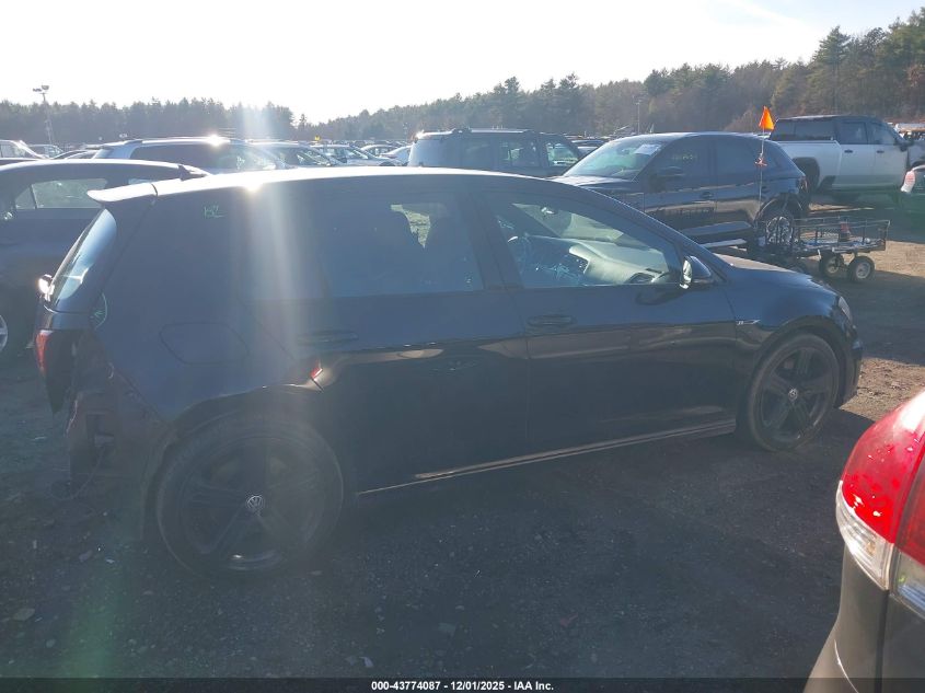2015 Volkswagen Golf R 4-Door VIN: WVWLF7AU0FW274262 Lot: 43774087