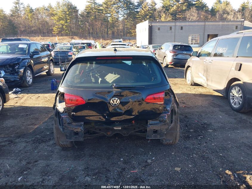 2015 Volkswagen Golf R 4-Door VIN: WVWLF7AU0FW274262 Lot: 43774087