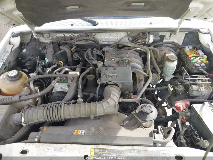 2008 Ford Ranger Xl/Xlt VIN: 1FTYR10D38PA58687 Lot: 43774090