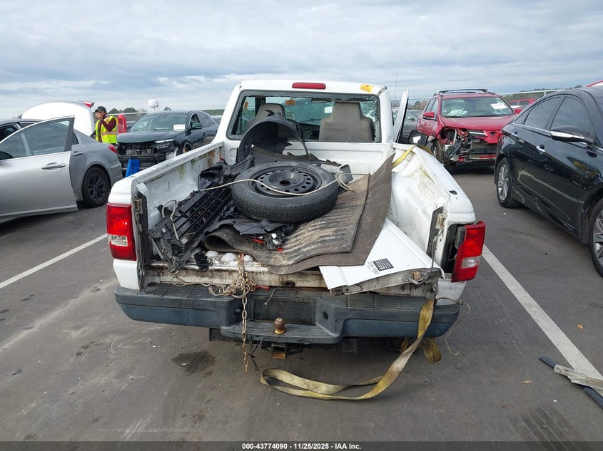 2008 Ford Ranger Xl/Xlt VIN: 1FTYR10D38PA58687 Lot: 43774090