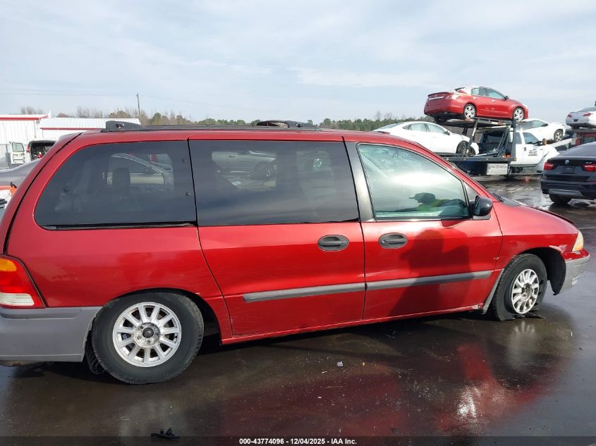 1999 Ford Windstar Lx VIN: 2FMZA5143XBB07843 Lot: 43774096