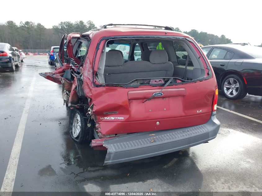 1999 Ford Windstar Lx VIN: 2FMZA5143XBB07843 Lot: 43774096