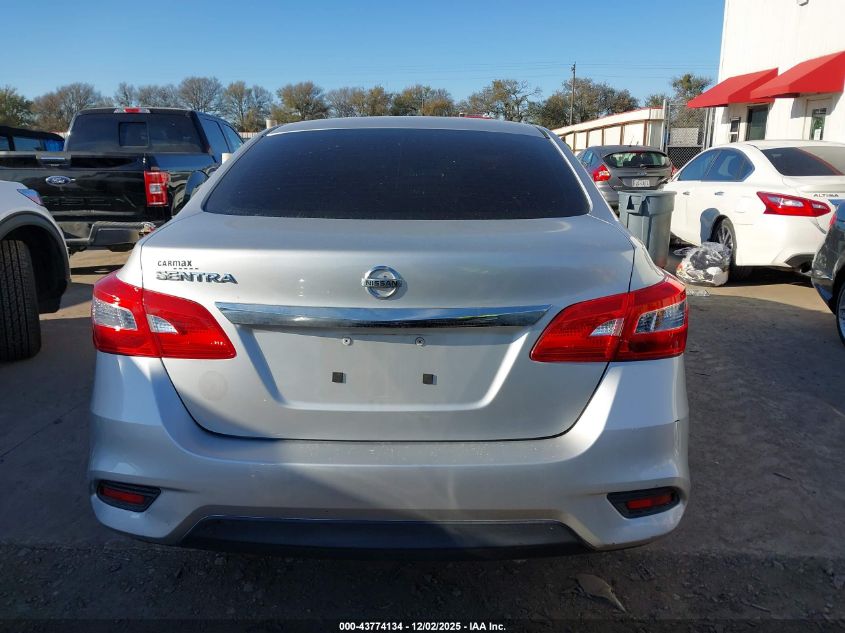 2017 Nissan Sentra S VIN: 3N1AB7AP8HY274800 Lot: 43774134