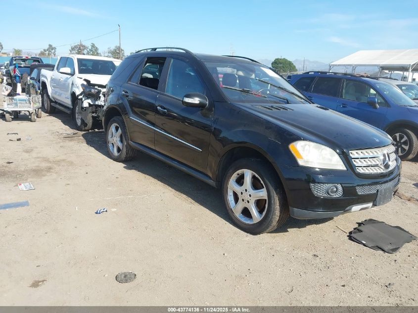 2008 Mercedes-Benz Ml 350 4Matic VIN: 4JGBB86E08A379443 Lot: 43774136