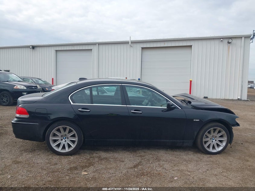 2006 BMW 750I VIN: WBAHL83566DT03119 Lot: 43774151