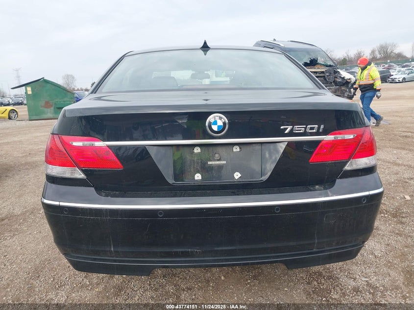 2006 BMW 750I VIN: WBAHL83566DT03119 Lot: 43774151