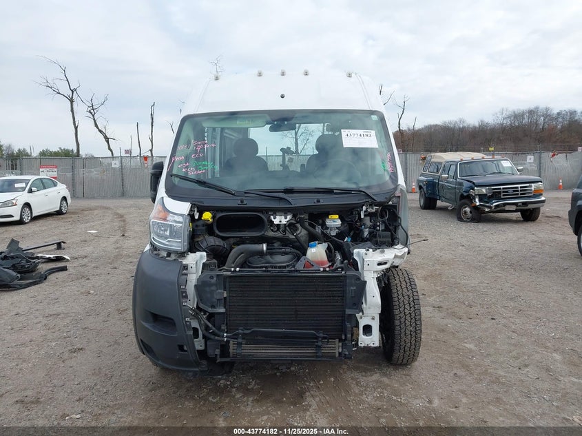 2021 Ram Promaster 2500 High Roof 159 Wb VIN: 3C6LRVDG4ME570174 Lot: 43774182