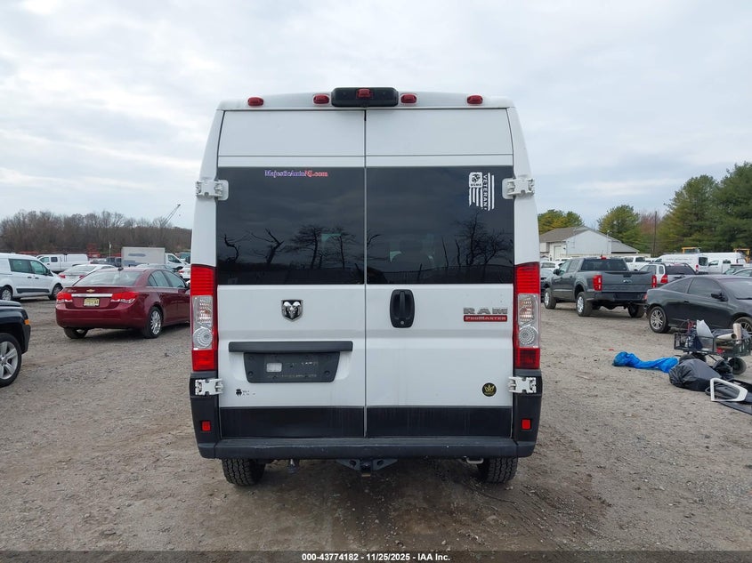 2021 Ram Promaster 2500 High Roof 159 Wb VIN: 3C6LRVDG4ME570174 Lot: 43774182