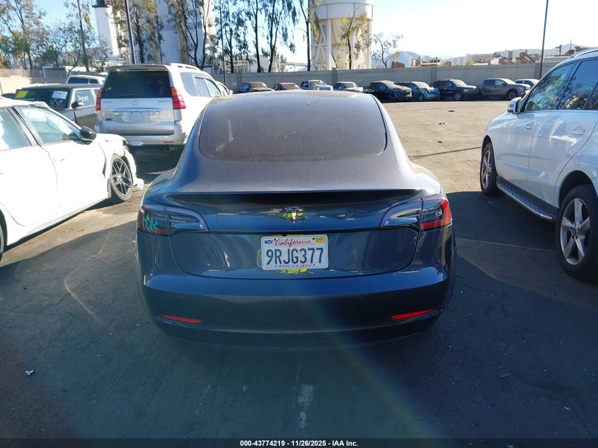 2021 Tesla Model 3 Standard Range Plus Rear-Wheel Drive VIN: 5YJ3E1EA3MF097773 Lot: 43774219