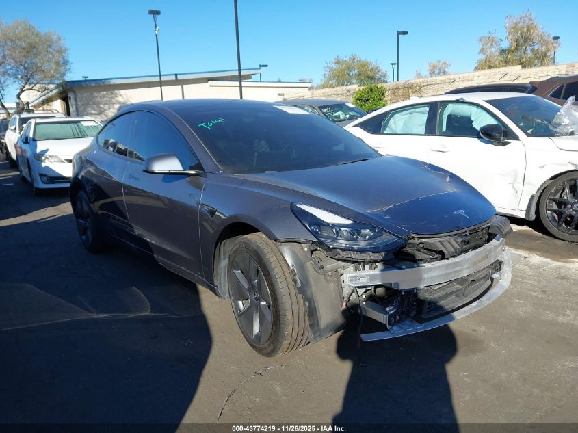 TESLA MODEL 3 STANDARD RANGE PLUS REAR-WHEEL DRIVE