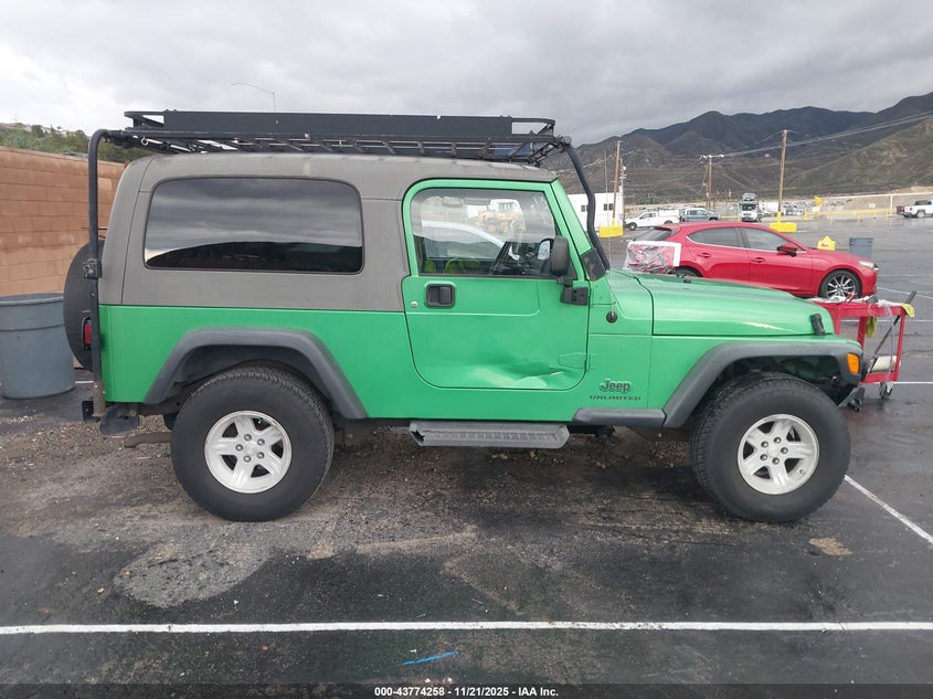 2004 Jeep Wrangler Unlimited VIN: 1J4FA49S24P759775 Lot: 43774258