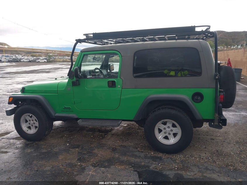 2004 Jeep Wrangler Unlimited VIN: 1J4FA49S24P759775 Lot: 43774258