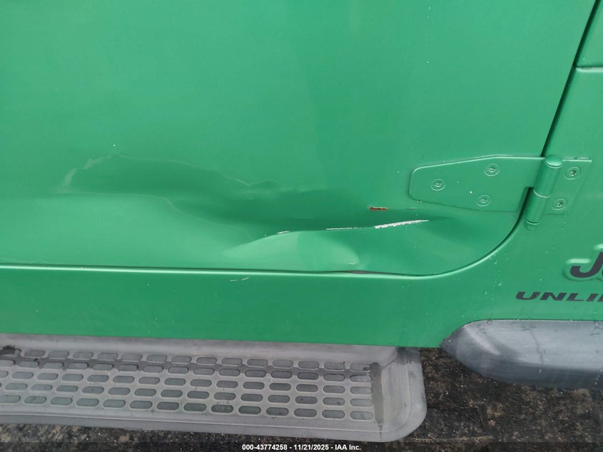 2004 Jeep Wrangler Unlimited VIN: 1J4FA49S24P759775 Lot: 43774258