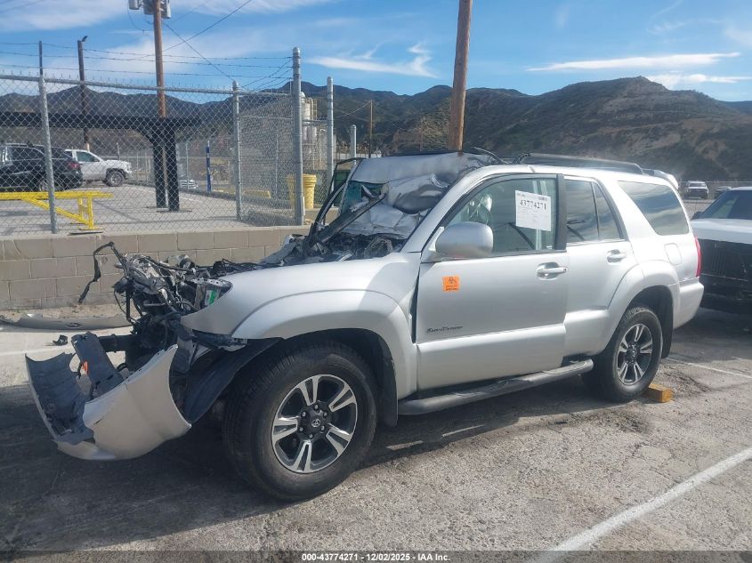 2008 Toyota 4Runner Sport V6 VIN: JTEZU14R48K009578 Lot: 43774271