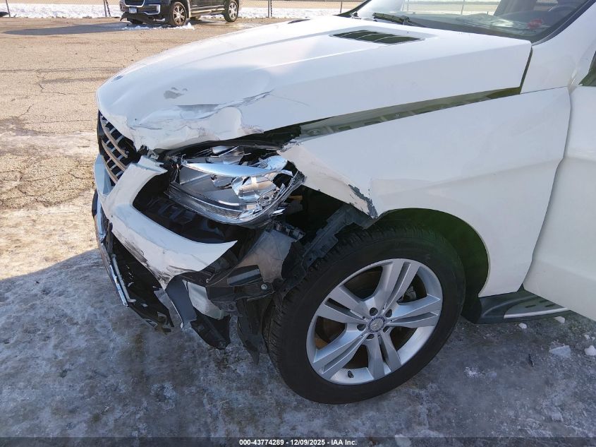 2013 Mercedes-Benz Ml 350 4Matic VIN: 4JGDA5HB0DA247645 Lot: 43774289