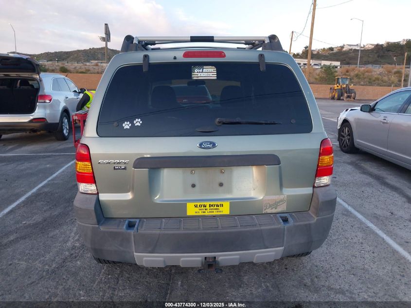 2005 Ford Escape Xlt VIN: 1FMYU03135KA40074 Lot: 43774300