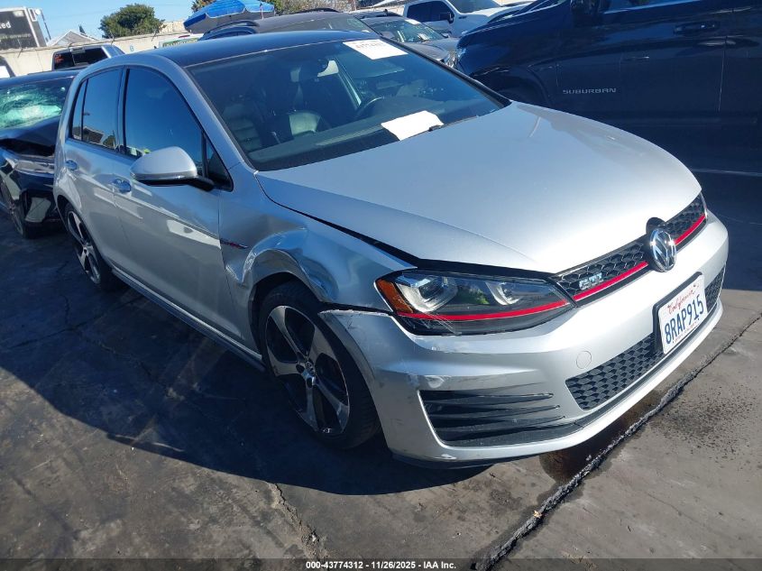 VOLKSWAGEN GOLF GTI SE 4-DOOR