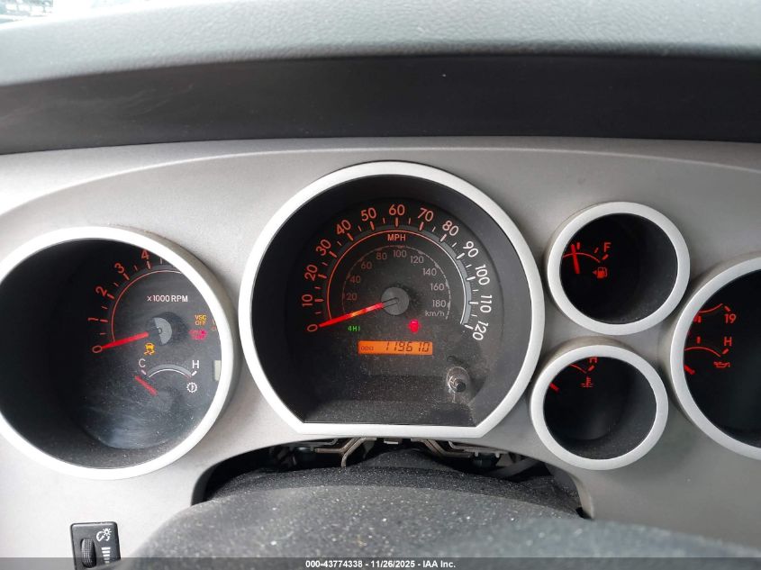 2008 Toyota Tundra Sr5 5.7L V8 VIN: 5TBBV54178S519672 Lot: 43774338