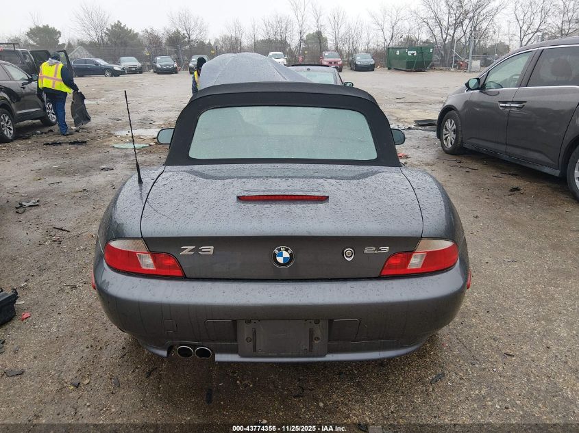 2000 BMW Z3 2.3 VIN: 4USCH9343YLG03525 Lot: 43774356