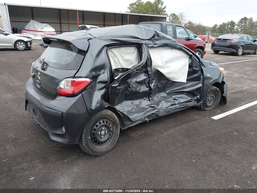 ML32AUHJXRH010207 2024 MITSUBISHI MIRAGE photo no. 4