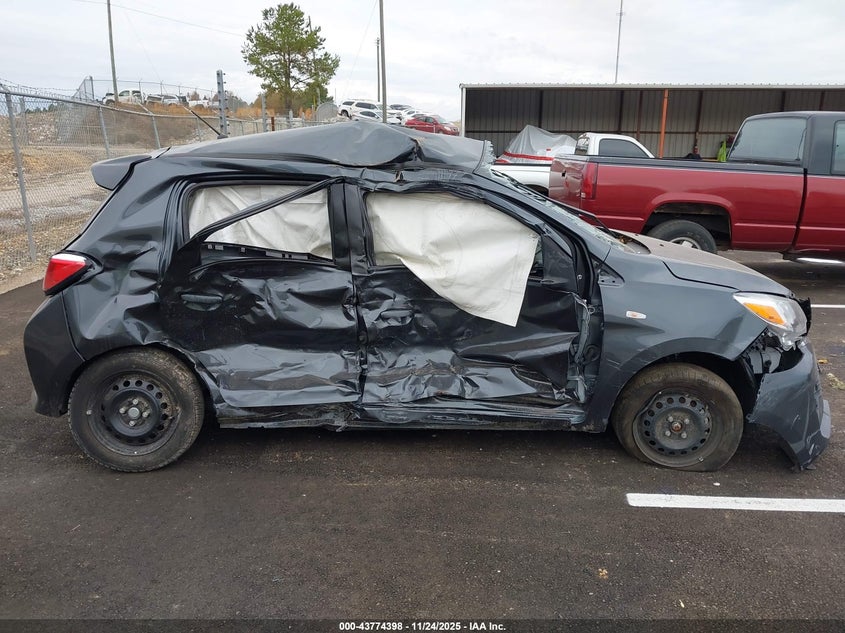 2024 Mitsubishi Mirage Es/Le VIN: ML32AUHJXRH010207 Lot: 43774398