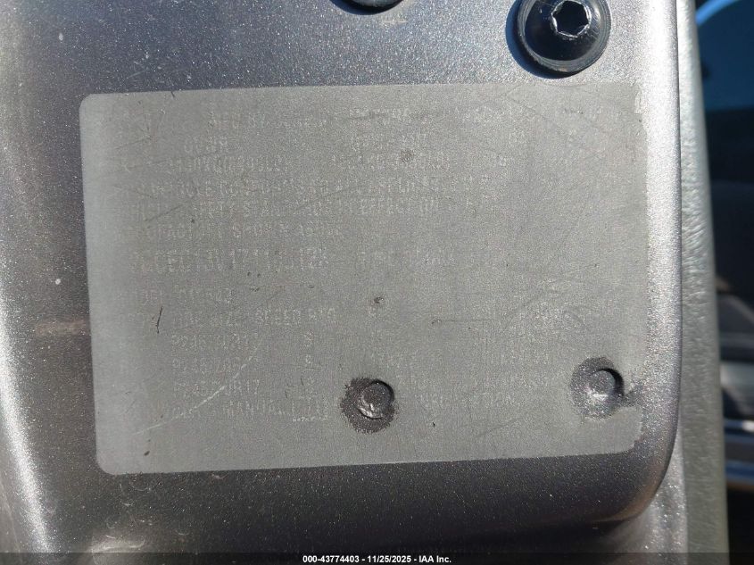 2007 Chevrolet Silverado 1500 Classic Ls VIN: 2GCEC13V171105123 Lot: 43774403