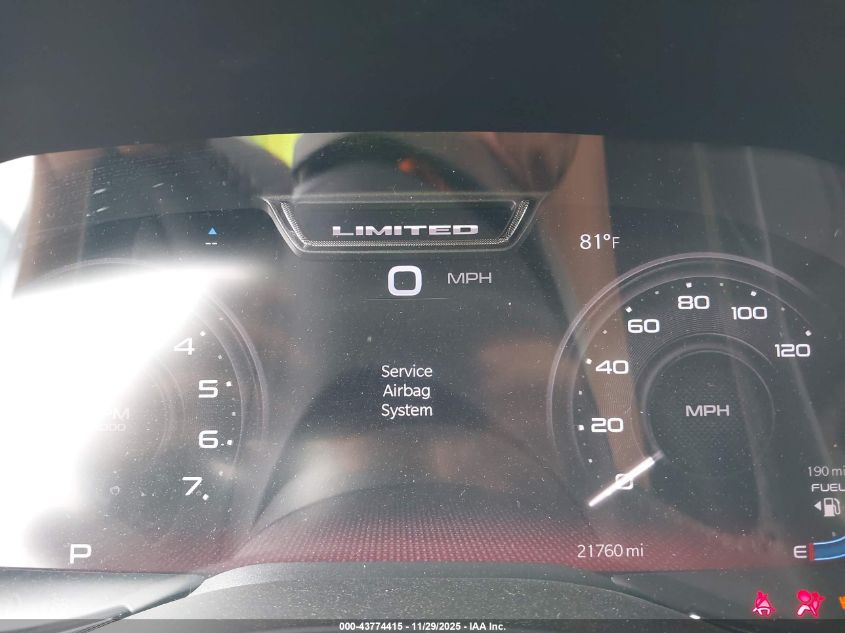 2024 Ram 1500 Limited 4X4 5'7 Box VIN: 1C6SRFHT1RN191211 Lot: 43774415