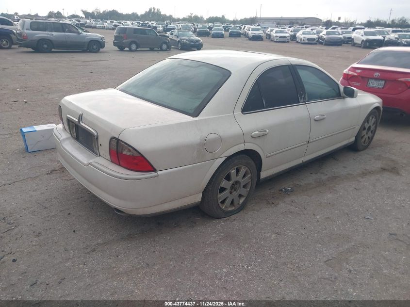 1LNHM86S83Y669746 2003 LINCOLN LS photo no. 4