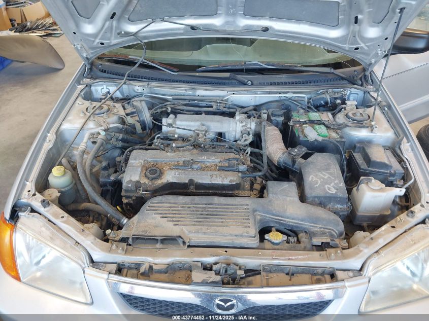 2000 Mazda Protege Dx/Lx VIN: JM1BJ222XY0290646 Lot: 43774452