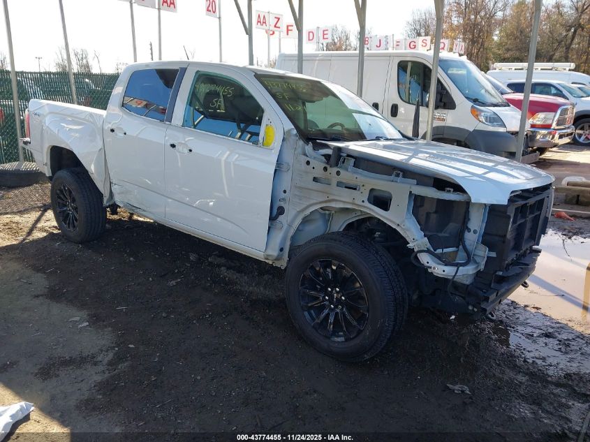 GMC CANYON 4WD SHORT BOX ELEVATION