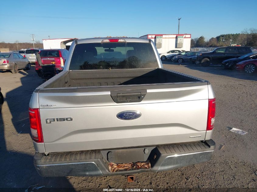 2016 Ford F-150 Xlt VIN: 1FTEW1EF2GFC97626 Lot: 43774460