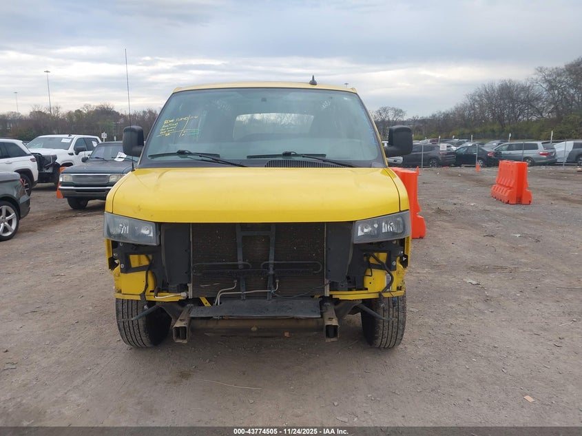 2020 GMC Savana Cargo Rwd 2500 Regular Wheelbase Work Van VIN: 1GTW7AFGOL1252152 Lot: 43774505