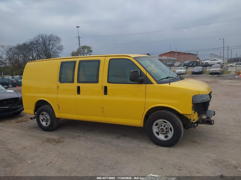 2020 GMC Savana Cargo Rwd 2500 Regular Wheelbase Work Van VIN: 1GTW7AFGOL1252152 Lot: 43774505