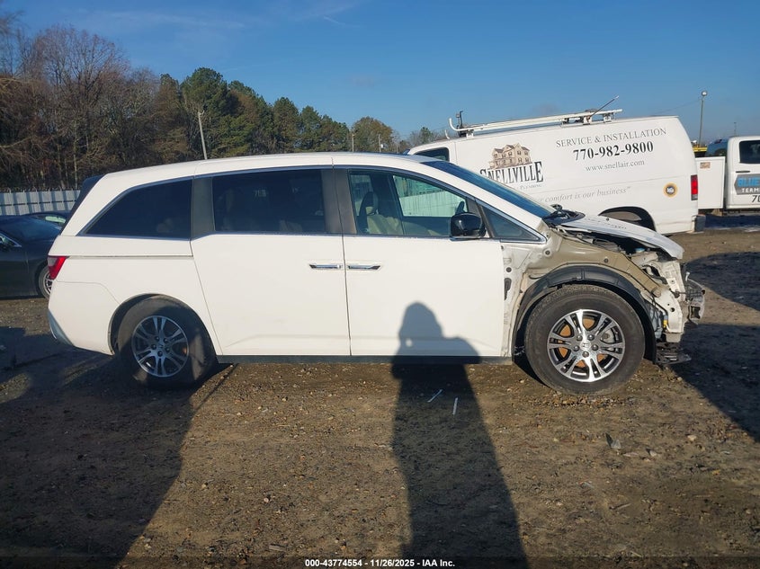 2011 Honda Odyssey Ex-L VIN: 5FNRL5H65BB071011 Lot: 43774554