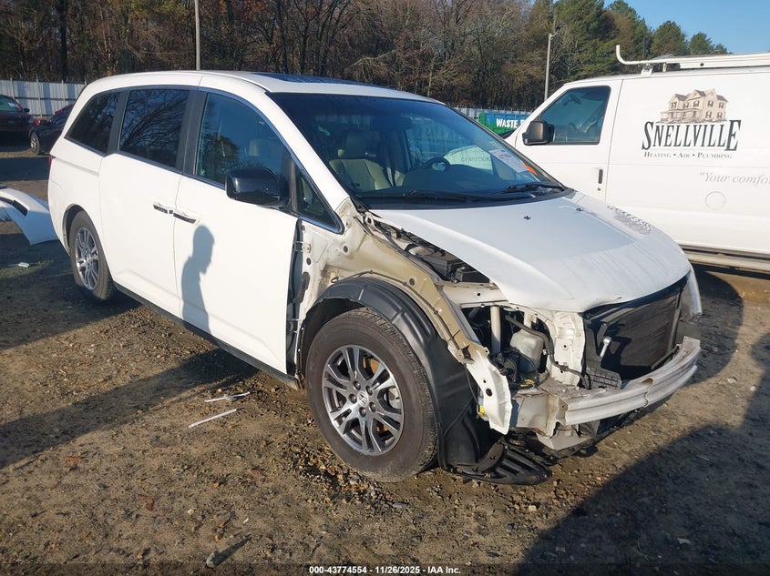 2011 Honda Odyssey Ex-L VIN: 5FNRL5H65BB071011 Lot: 43774554