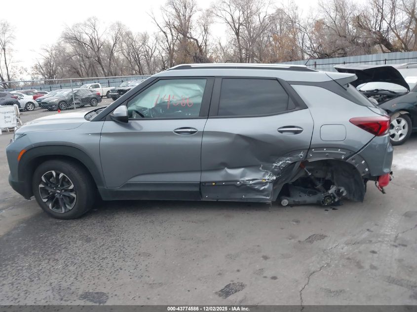 2021 Chevrolet Trailblazer Awd Lt VIN: KL79MRSL3MB091845 Lot: 43774586