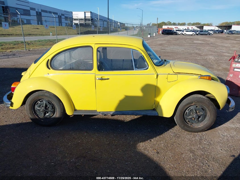 1973 Volkswagen Beetle VIN: 00000001332803021 Lot: 43774589