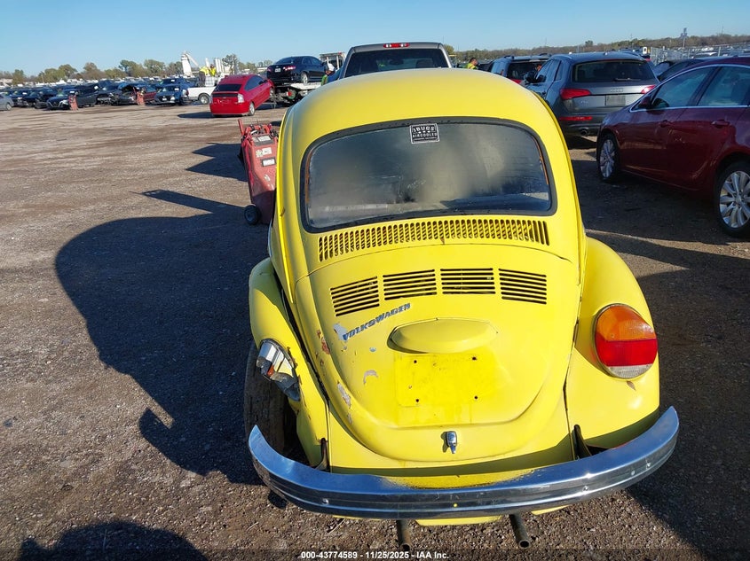1973 Volkswagen Beetle VIN: 00000001332803021 Lot: 43774589