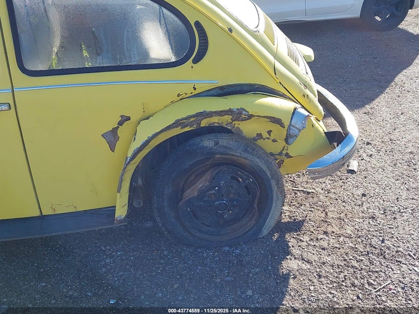 1973 Volkswagen Beetle VIN: 00000001332803021 Lot: 43774589