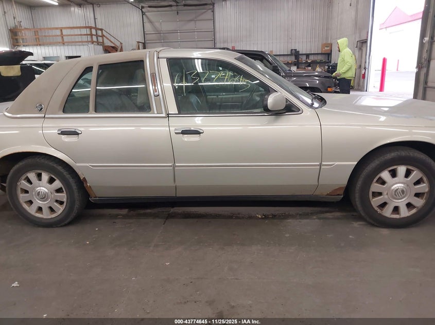 2003 Mercury Grand Marquis Ls VIN: 2MEHM75W33X692272 Lot: 43774645